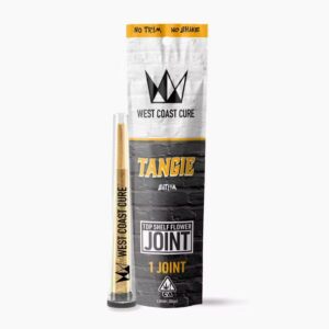 West Coast Cure- Prerolls ** Tangie ** - Top Shelf CURE Joint 1g