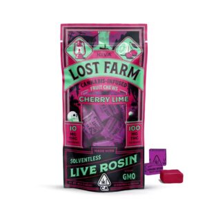 Lost Farm Gummies Cherry Lime 100mg Rosin!