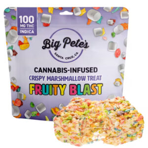 Big Pete's Crispy Marshmallow Treat 100mg - Fruity Blast