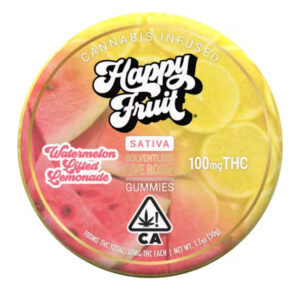 Happy Fruit - Watermelon Lifted Lemonade Rosin Gummies 100mg