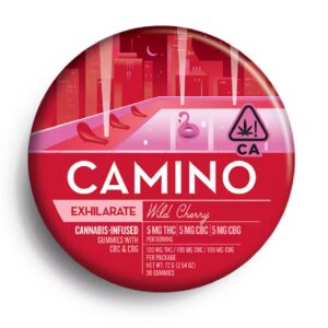 Camino - Wild Cherry Gummies 1:1:1 THC:CBC:CBG 100mg