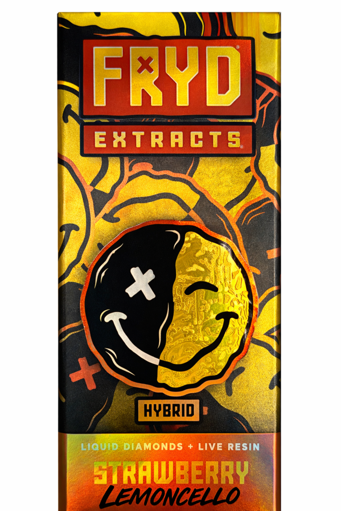 ** Strawberry Limoncello ** Fryd Disposables (Infused Preroll Included) Liquid Diamonds + Live Resin! 2g “Hybrid”