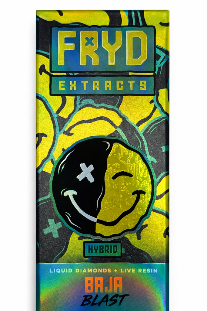 ** Baja Blast ** Fryd Disposables (Infused Preroll Included) Liquid Diamonds + Live Resin! 2g “Hybrid”