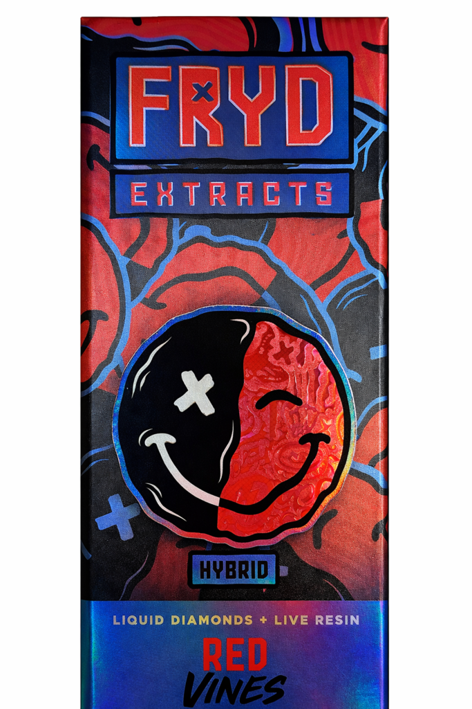 ** Red Vines ** Fryd Disposables (Infused Preroll Included) Liquid Diamonds + Live Resin! 2g “Hybrid”