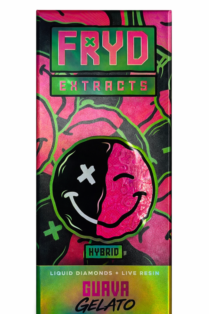 ** Guava Gelato ** Fryd Disposables (Infused Preroll Included) Liquid Diamonds + Live Resin! 2g “Indica”