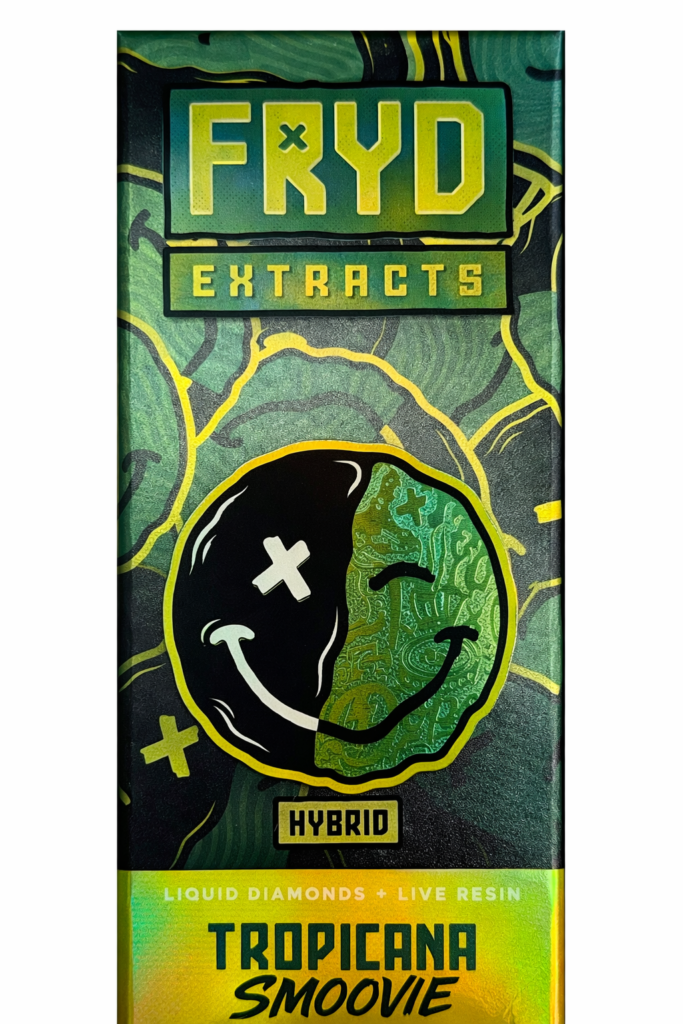 ** Tropicana Smoovie ** Fryd Disposables (Infused Preroll Included) Liquid Diamonds + Live Resin! 2g “Hybrid”