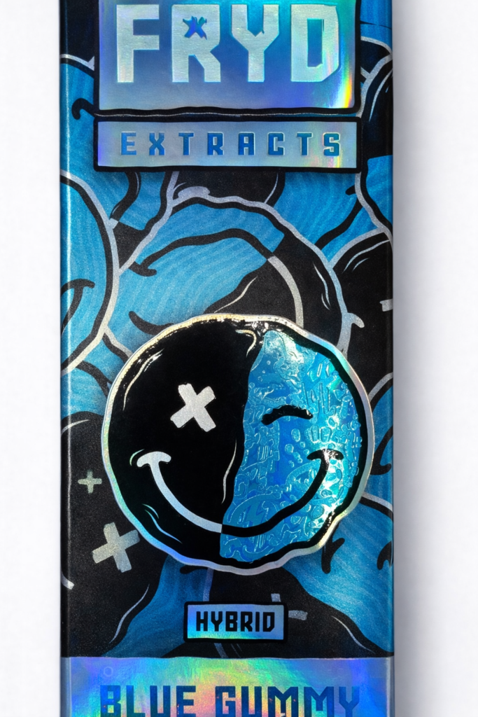 ** Blue Gummy ** Fryd Disposables (Infused Preroll Included) Liquid Diamonds + Live Resin! 2g “Hybrid”