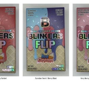 ** Blinkers Flip** “Dual Chamber Device” (1 For $40 & 2 For $60) 2g Disposables {Specials}