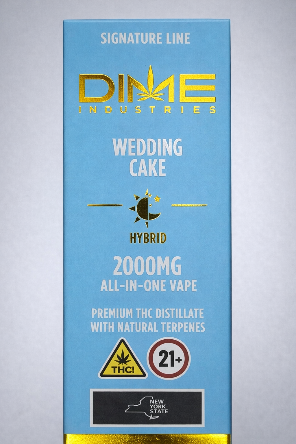 ** Wedding Cake ** “Dime Industries” {Natural Terpenes} 2g Disposable! (Hybrid)