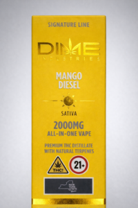 ** Mango Diesel ** “Dime Industries” {Natural Terpenes} 2g Disposable! (Sativa)
