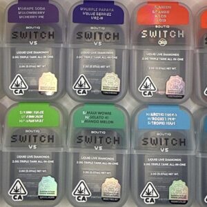 **Boutiq Switch**- “Liquid Live Diamonds” (1 For $40 & 2 For $60) 2g Disposables {Specials}